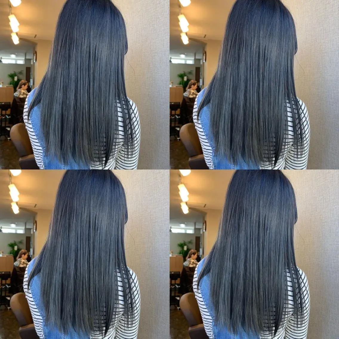 ロング カット ヘアカラー トリートメント Selene hair OSAKAのヘアスタイル
