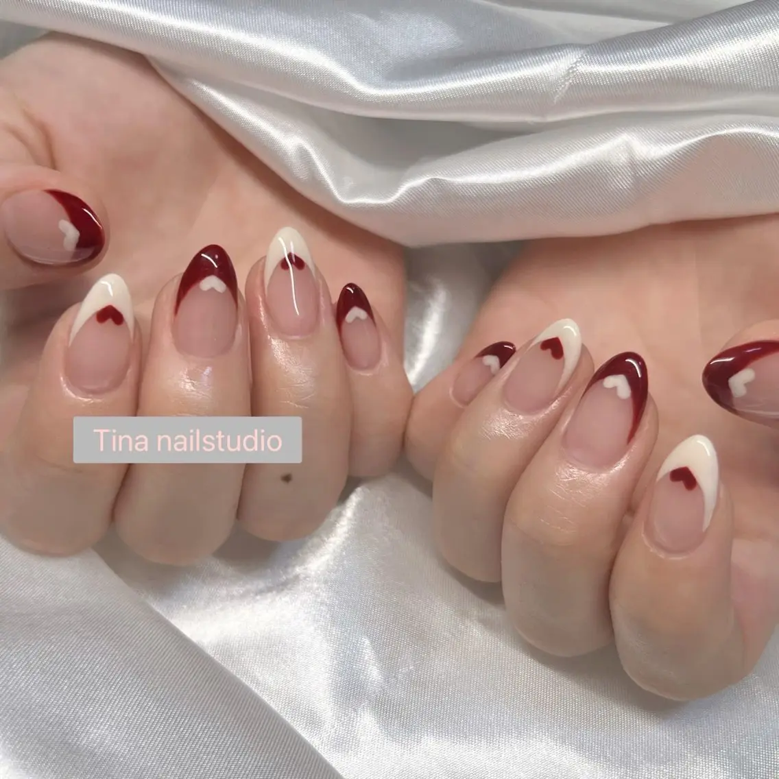 ネイル 撮影モデル Tina Nailstudioのネイルデザイン