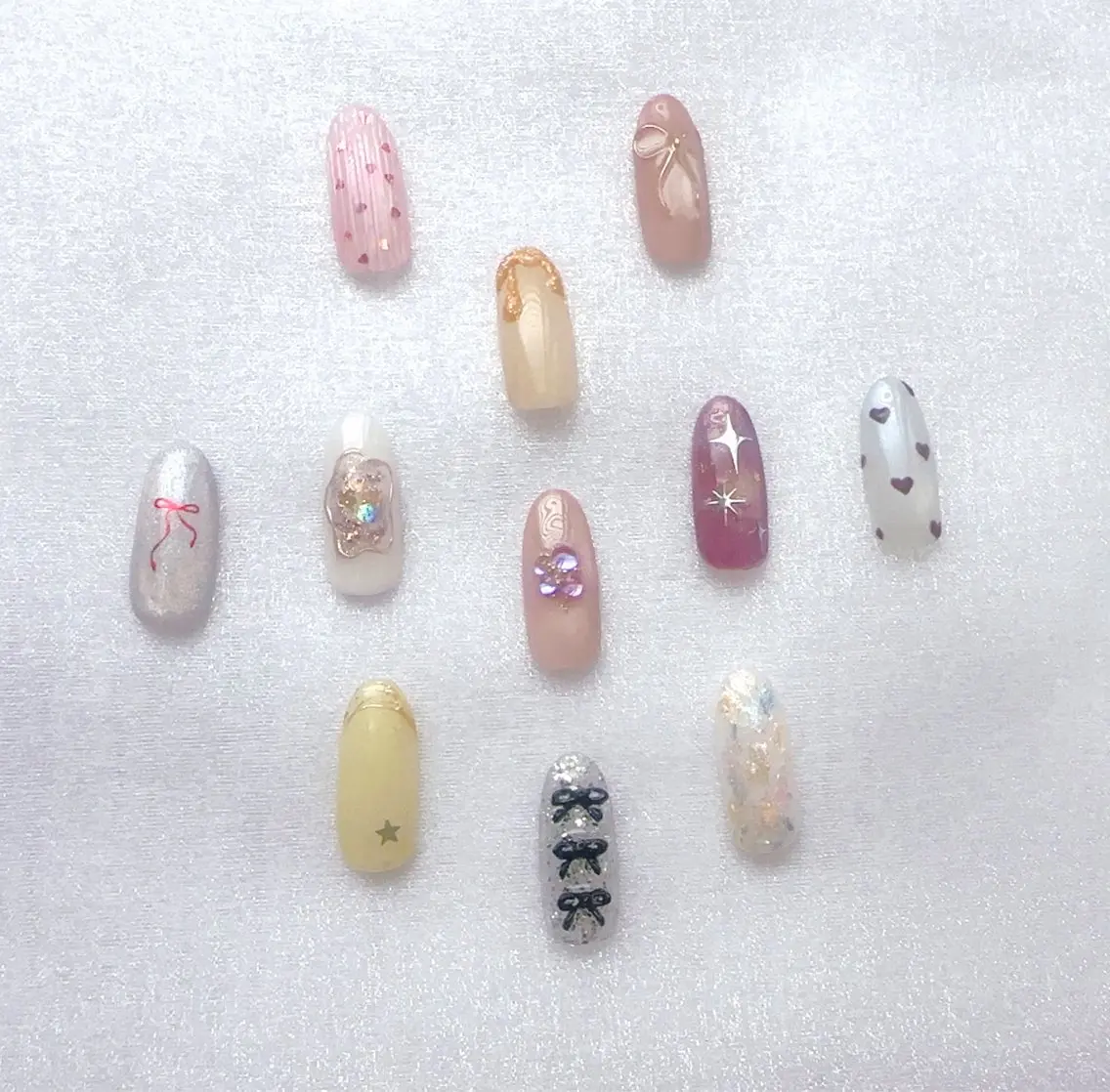 ネイル ハンドネイル Cherie PINKのネイルデザイン