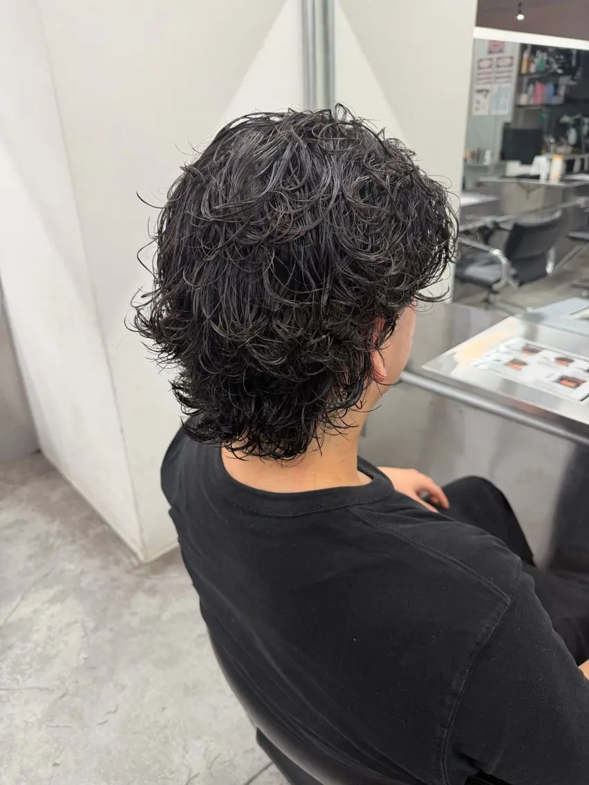 パーマ メンズ カット パーマ 町田エリアＮｏ．１/ パーマ特化/太田京希のヘアスタイル