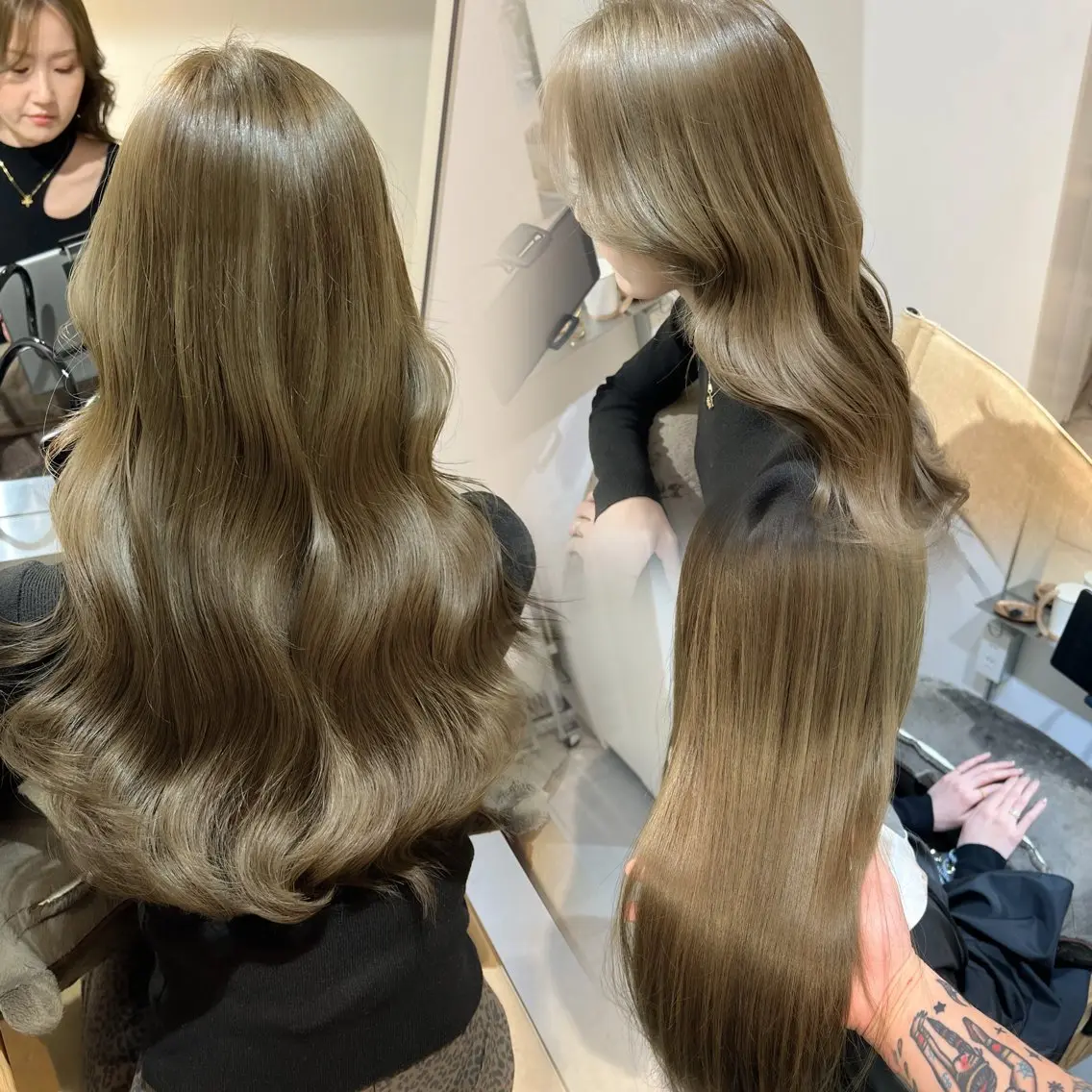 ロング カラー パーマ ✨韓国/外国人風✨ 江原巧のヘアスタイル