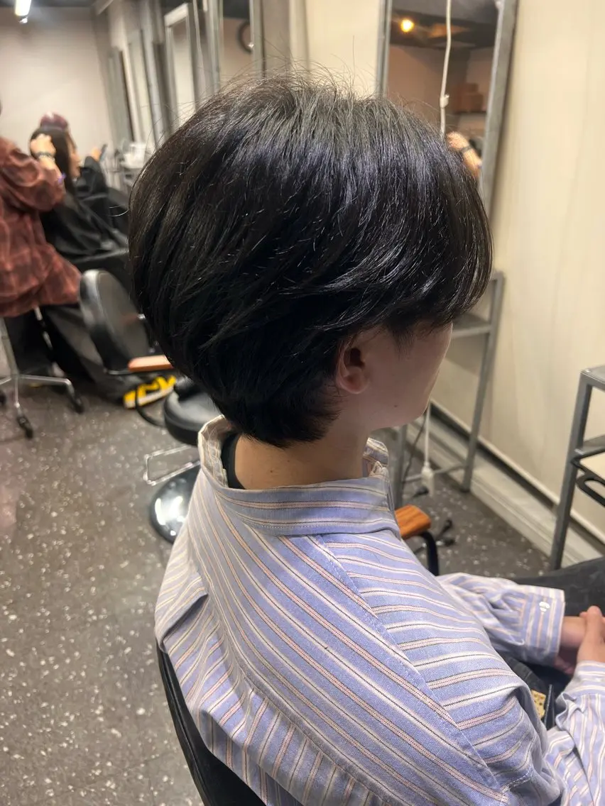 ショート カット トリートメント 髪質改善/美髪矯正 /高田馬場/Renのヘアスタイル