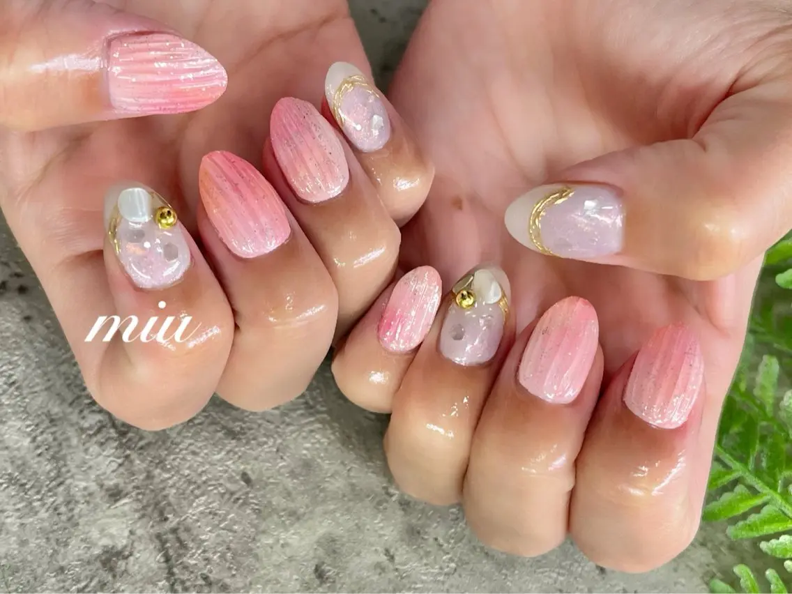 ネイル ハンドネイル miu nail 🐾mihoのネイルデザイン