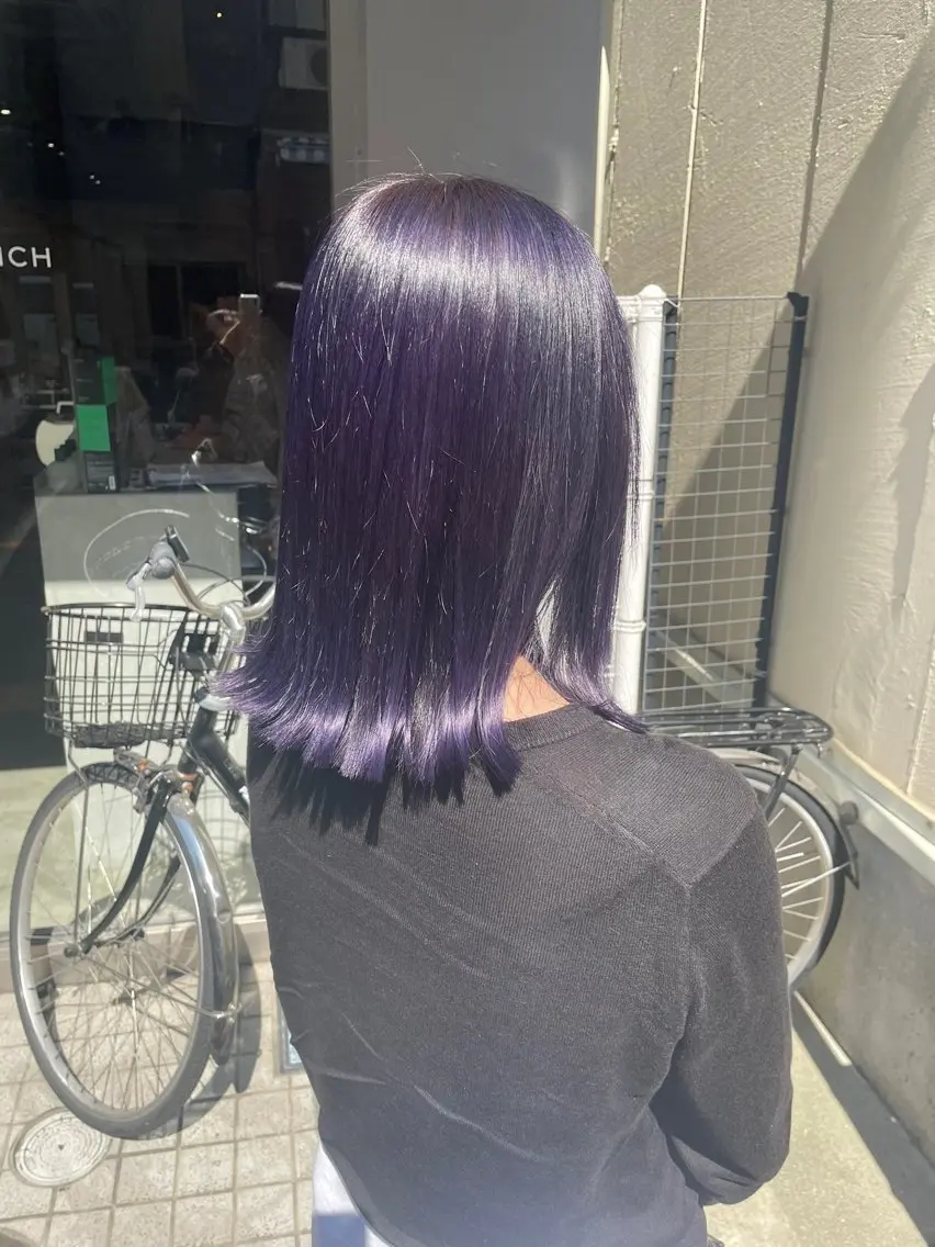 ミディアム カラー 吉村 夏椰のヘアスタイル