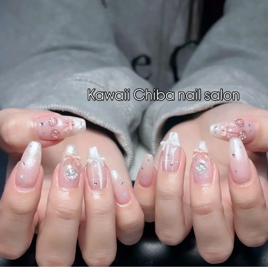 ネイル 韓国ネイル ワンホンネイル Kawaii _Nailのネイルデザイン