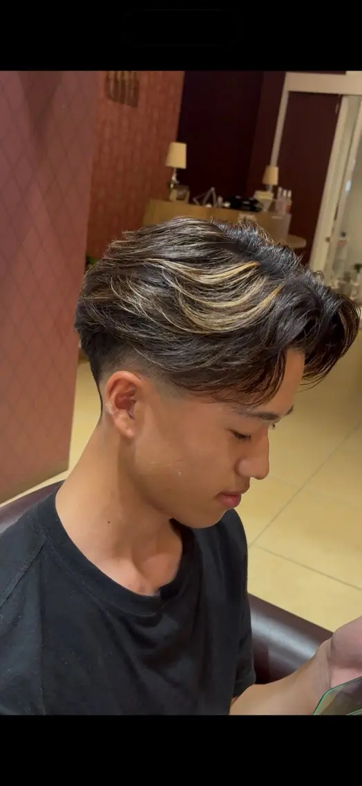 メンズ メンズパーマ カット ヘッドスパ 大沼 雄翔のヘアスタイル
