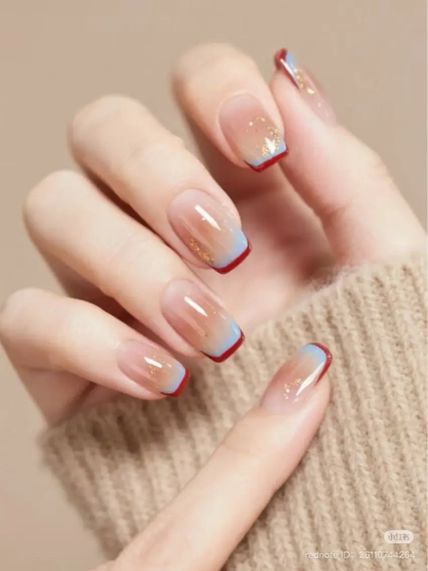 ネイル フレンチネイル マグネットネイル Shadow nailのネイルデザイン