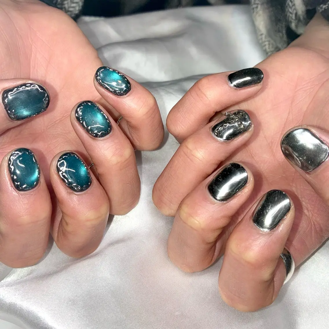 ネイル ハンドネイル Nail ヌシん家 AKANEのネイルデザイン