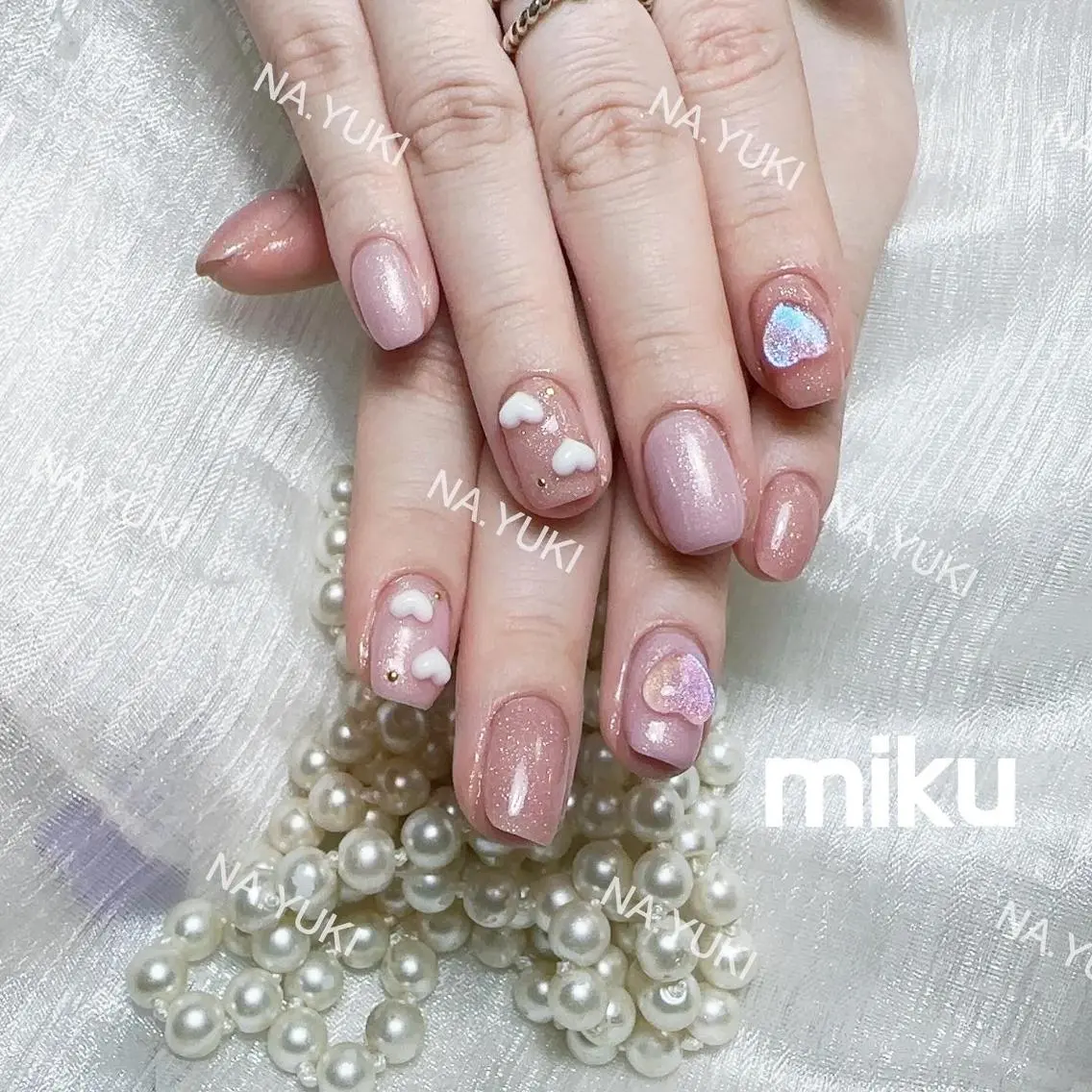 ネイル ハンドネイル ハンドケア YUKI 💗 渋谷店のネイルデザイン