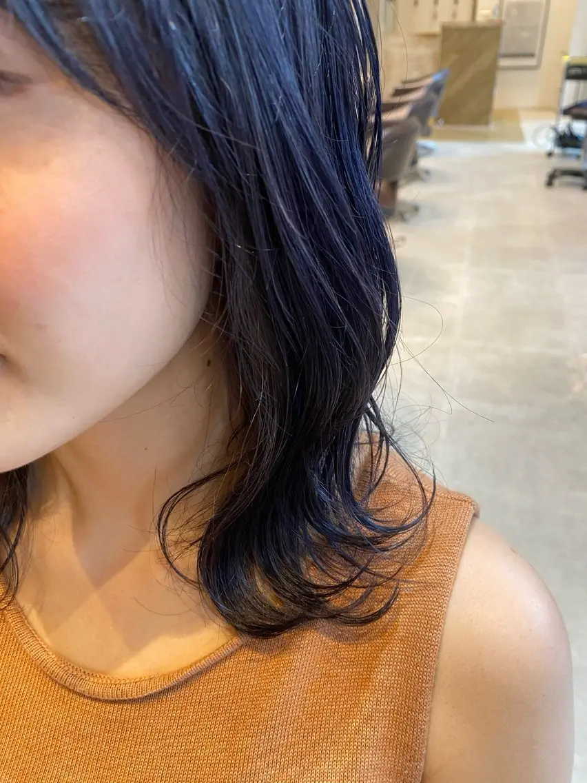 ロング カラー 塚本 昂のヘアスタイル