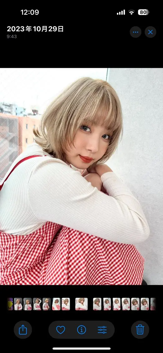 ショート カラー レイヤー/透明感 カラー💘akariのヘアスタイル