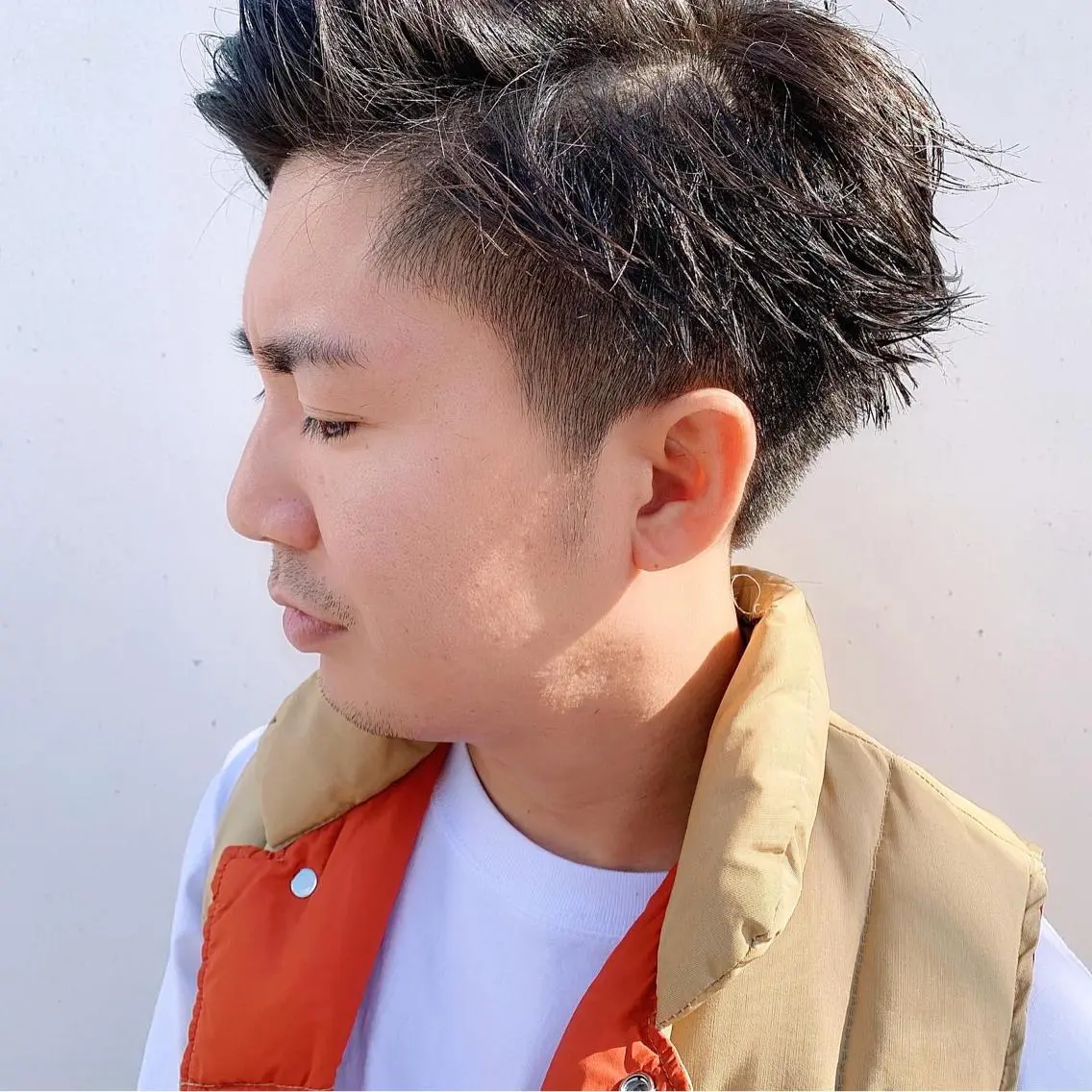 ショート メンズ 中川 竜誠のヘアスタイル