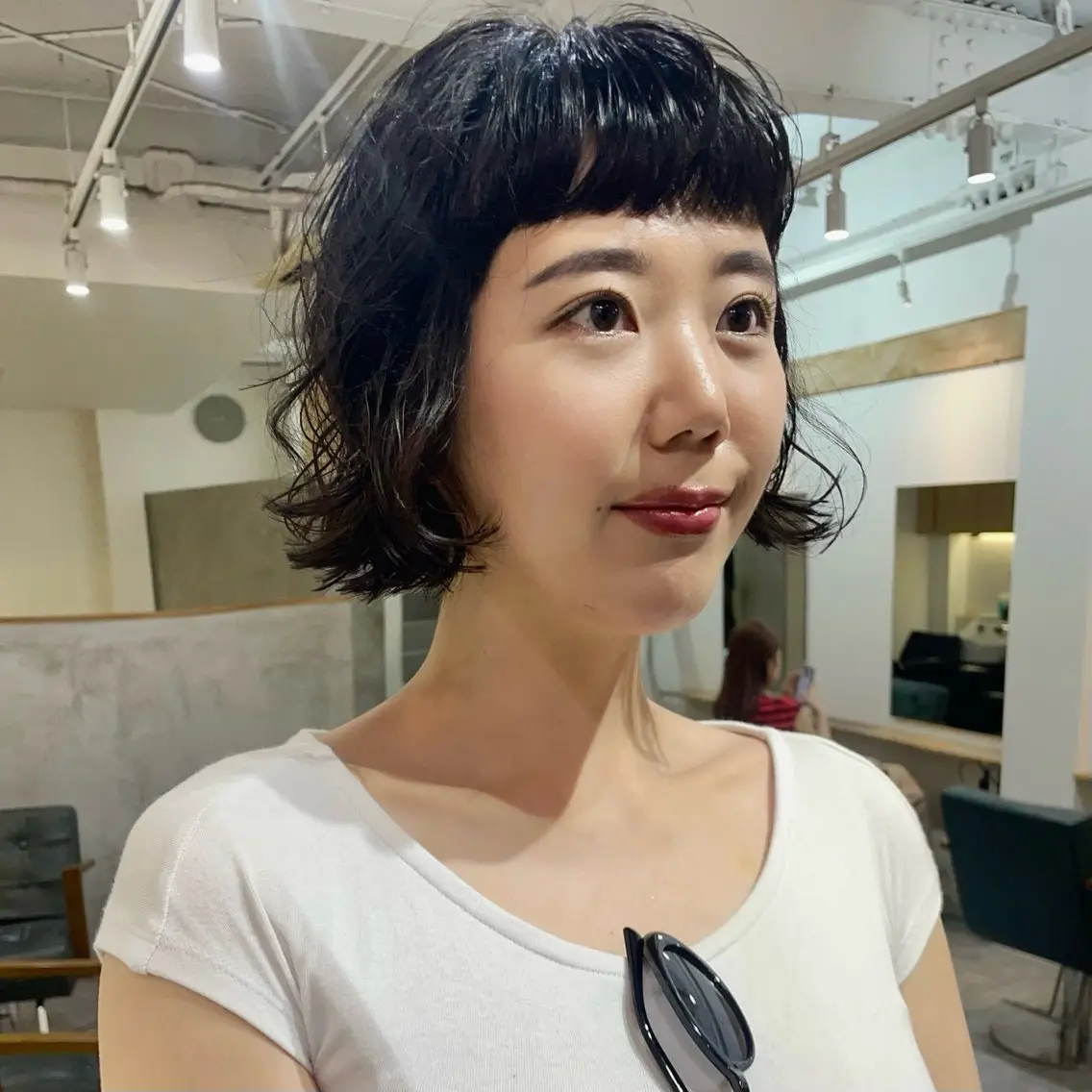 🌀カット&パーマ&2step treatment🌀 【縮毛矯正/ボブ/レイヤー/パーマ/ブリーチなしカラー】の写真