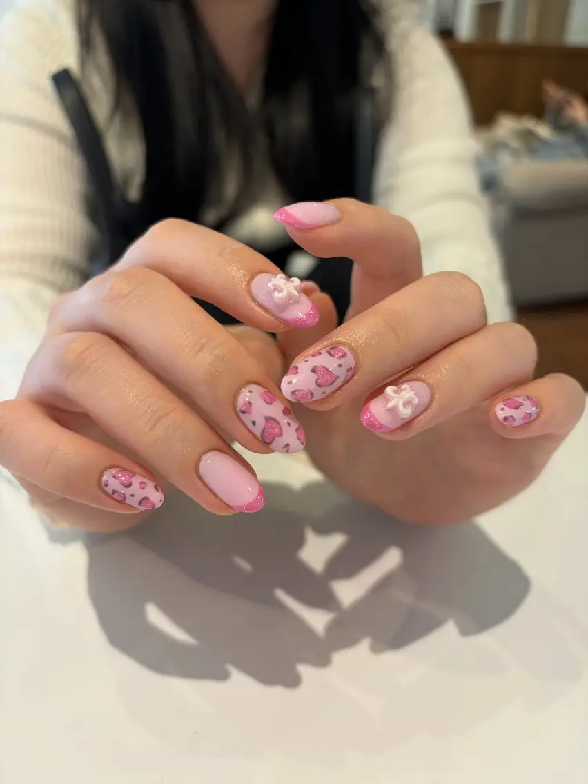ネイル ピンク ハンドネイル ballie／小野原 なつみのネイルデザイン