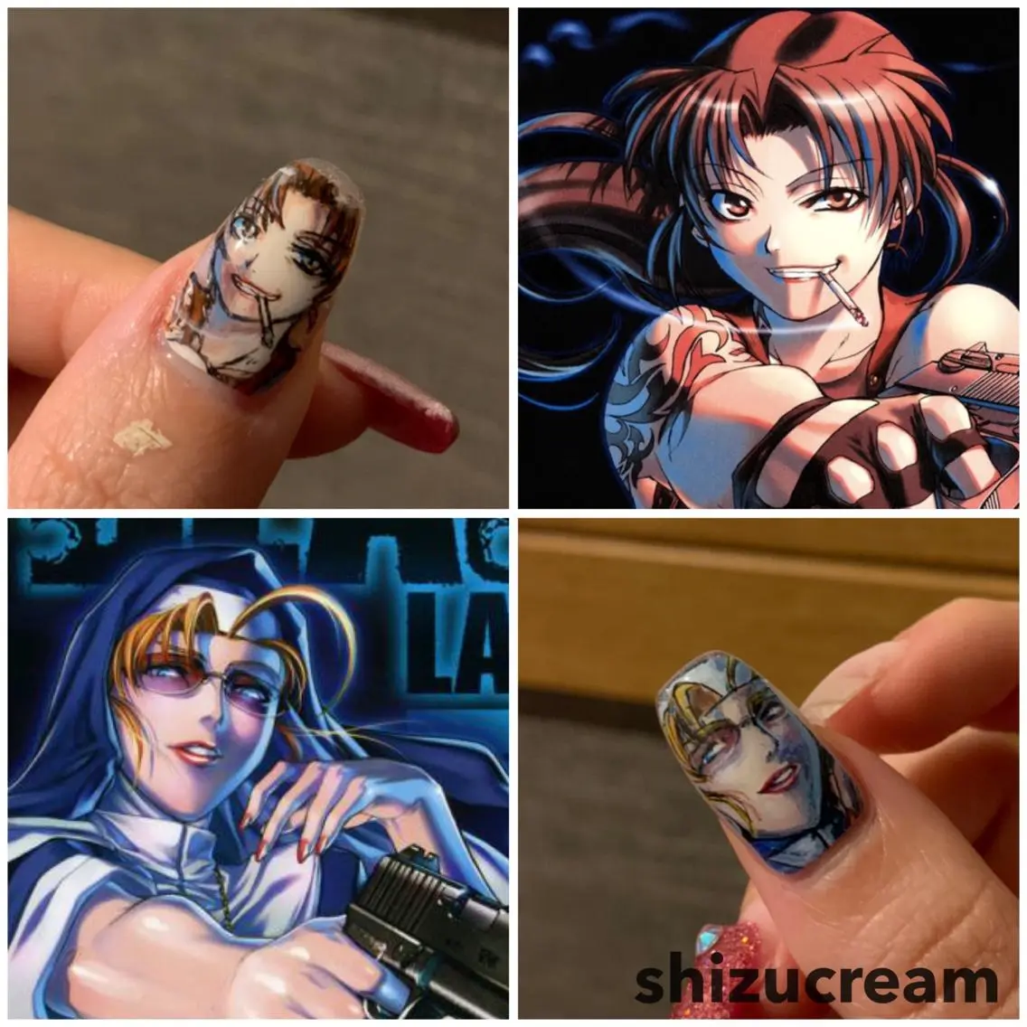 ネイル shizucream 痛デコネイル専門のネイルデザイン