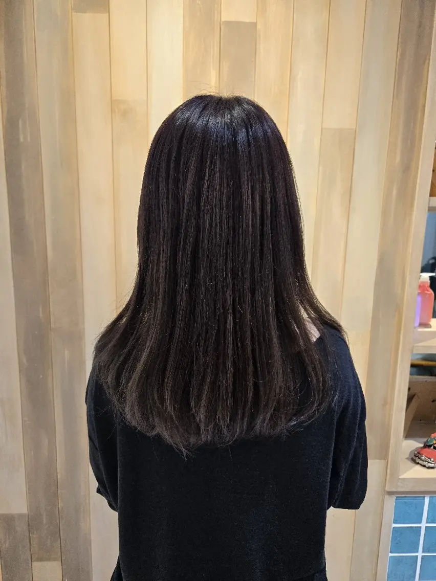 ロング カラー 宮田 佳実のヘアスタイル