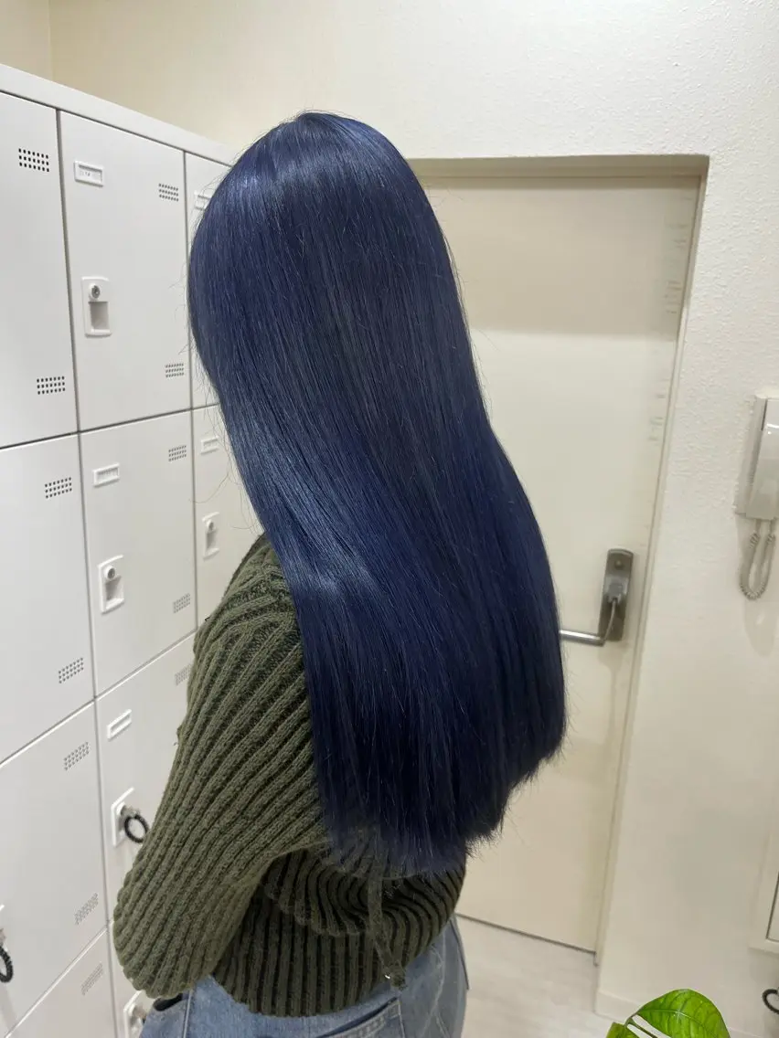 ミディアム カラー ヘアカラー 💟RINNA 艶カラー💟のヘアスタイル