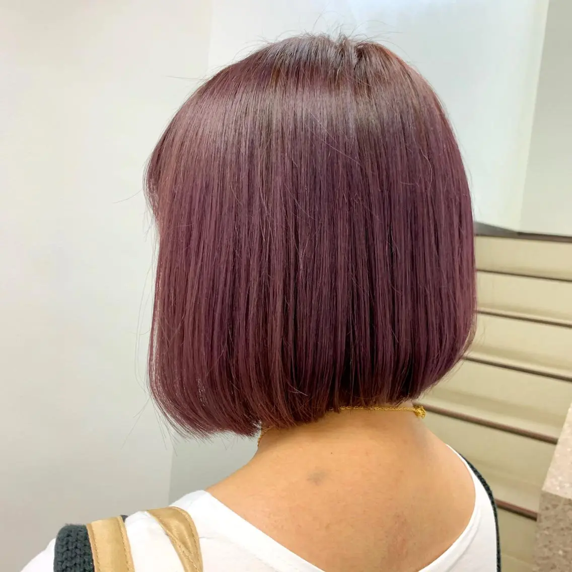 セミロング カラー ヘアアレンジ 🩵 JURI🩵のヘアスタイル