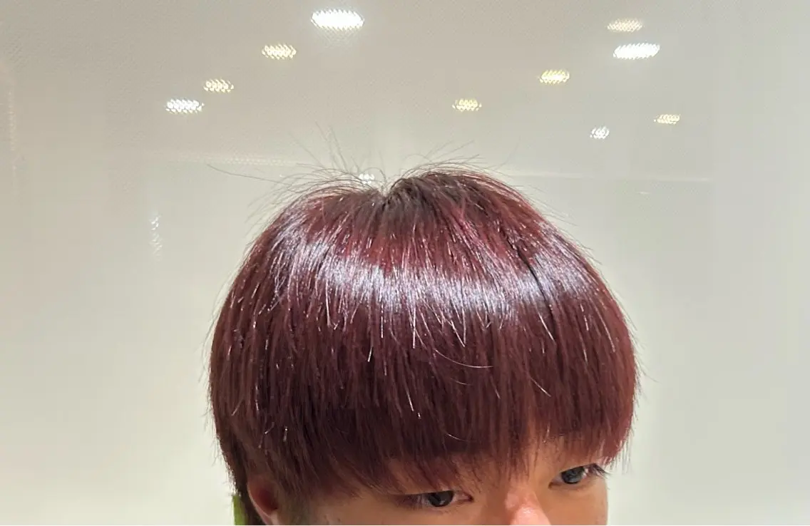メンズ ヘアカラー 平井 咲紀のヘアスタイル