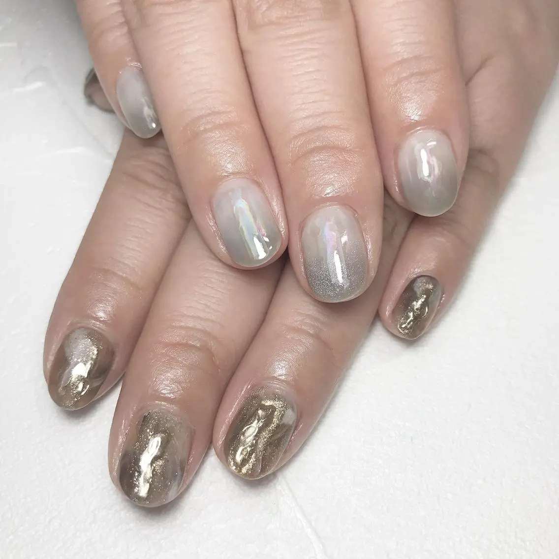 ネイル ニュアンスネイル ハンドネイル Room nailのネイルデザイン