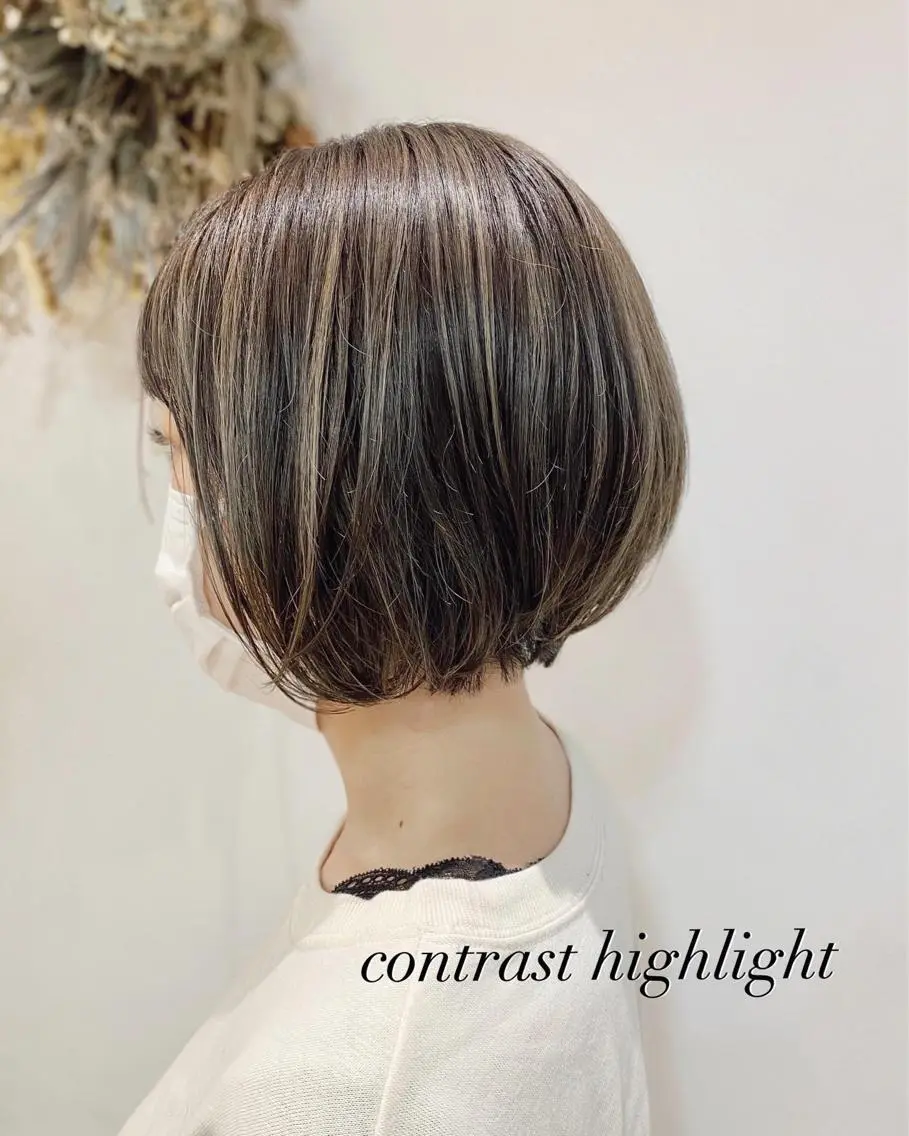 🌹立体感・透明感出ます🌹カット & ハイライト & イルミナカラー & 5stepトリートメント & 炭酸泉の写真