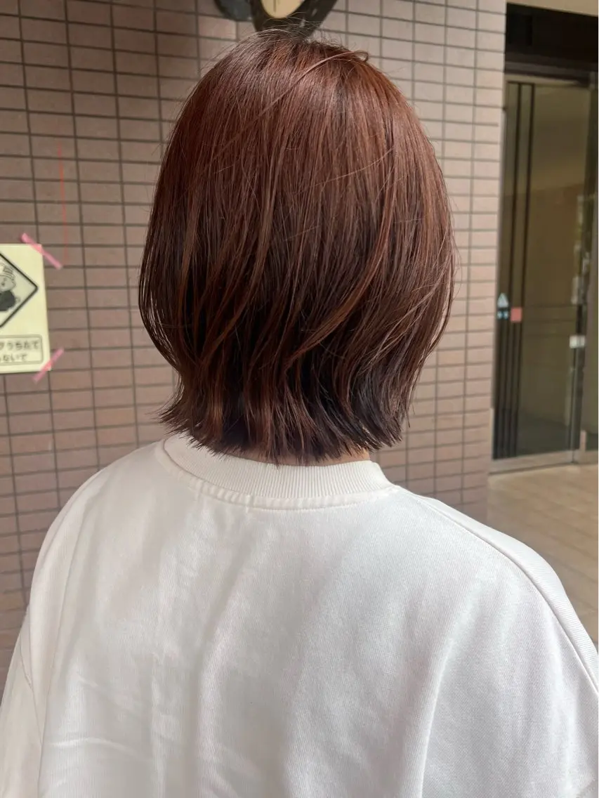 ショート ボブ 似合わせカット カット HONOKA 似合わせカット/塚口のヘアスタイル