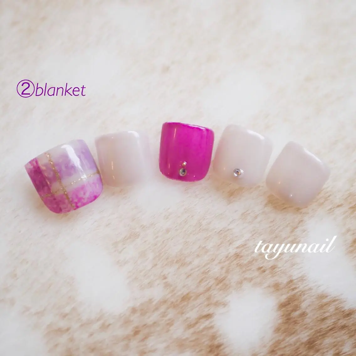 ネイル フットネイル ネイルサロン 【たゆnail】のネイルデザイン