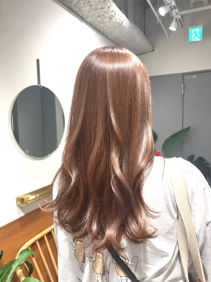 ロング ヘアカラー うる艶カラー🫧 MINAMIのヘアスタイル