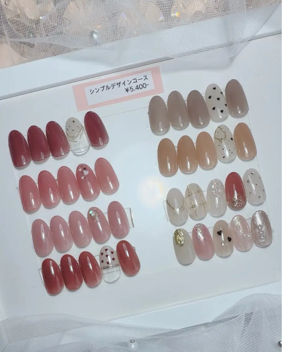【定額シンプルデザインコース 】他店オフあり/新規他店オフ無料の写真