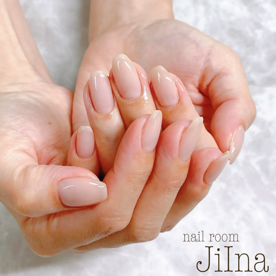 ネイル ワンカラーネイル JiIna nailのネイルデザイン