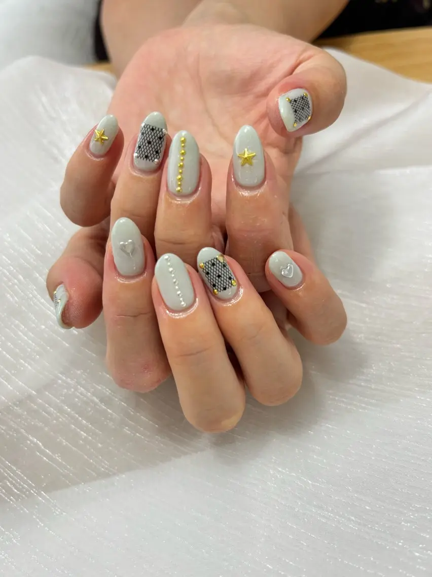 ネイル ハンドネイル yurina ☆のネイルデザイン