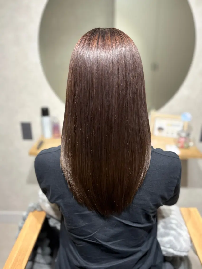 ロング 縮毛矯正 縮毛矯正 ✨NEW OPEN/ 美髪矯正/山田千里✨のヘアスタイル