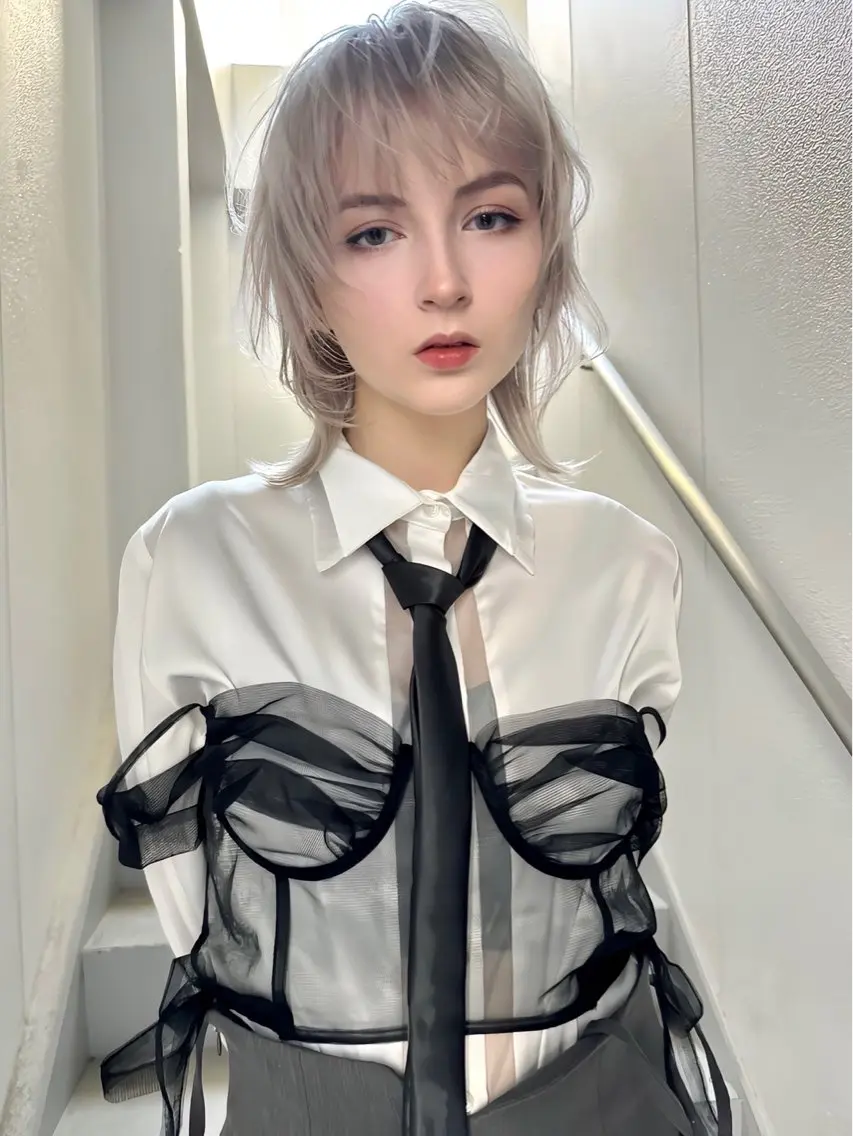 カラー レイヤー MINX伊藤なず菜のヘアスタイル