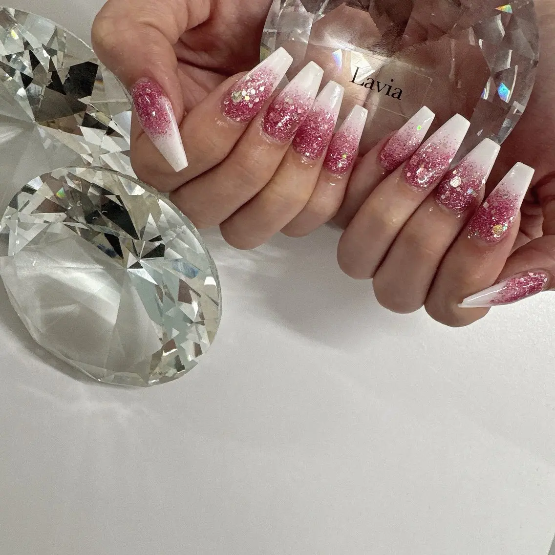ネイル ハンドネイル lavia🖤 ayumiのネイルデザイン