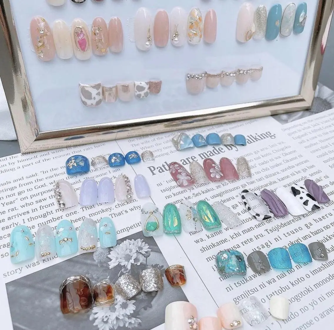 ショート ネイル 🦋Kiyomi. 🦋のネイルデザイン