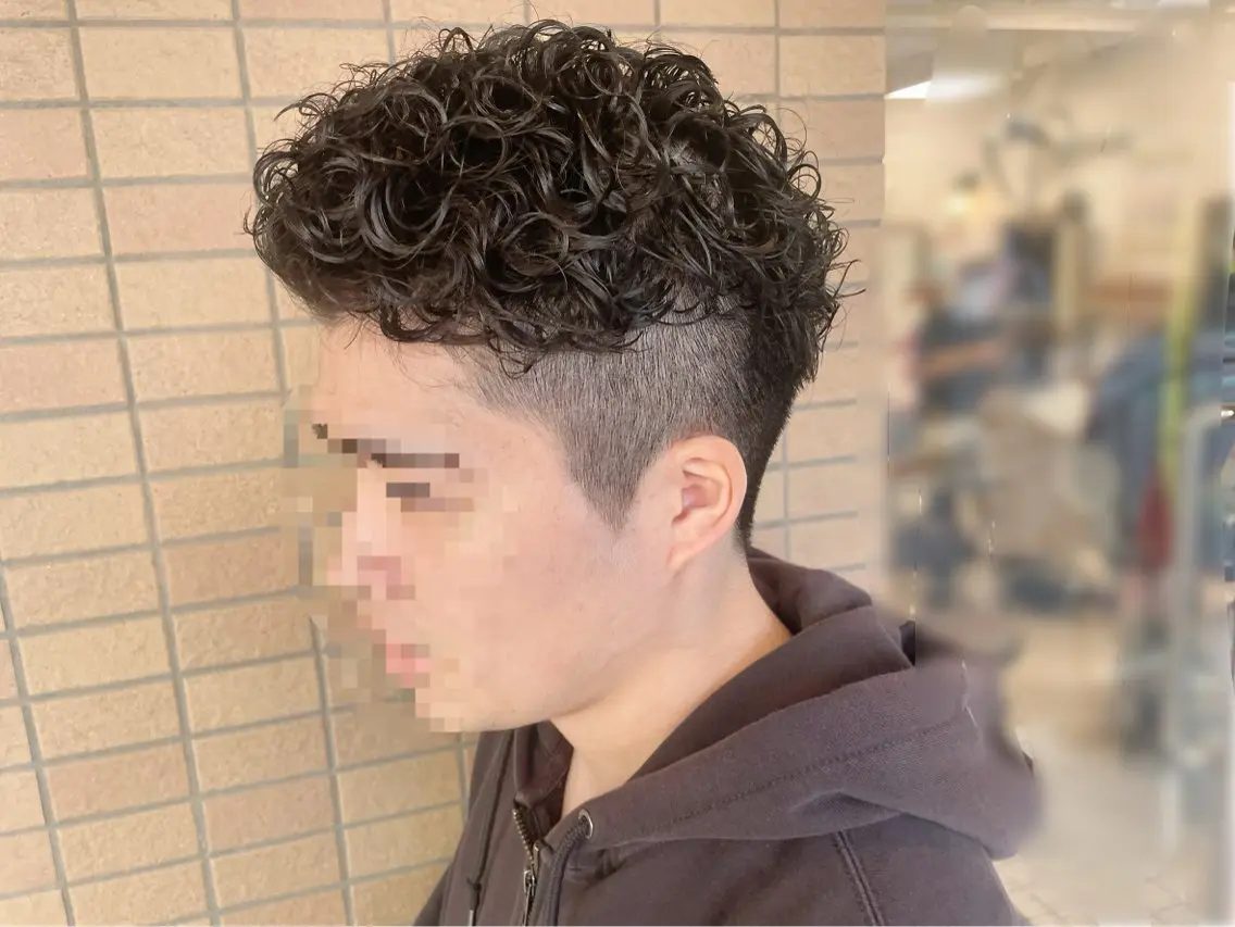 メンズ 刈り上げ 山下 亮介のヘアスタイル