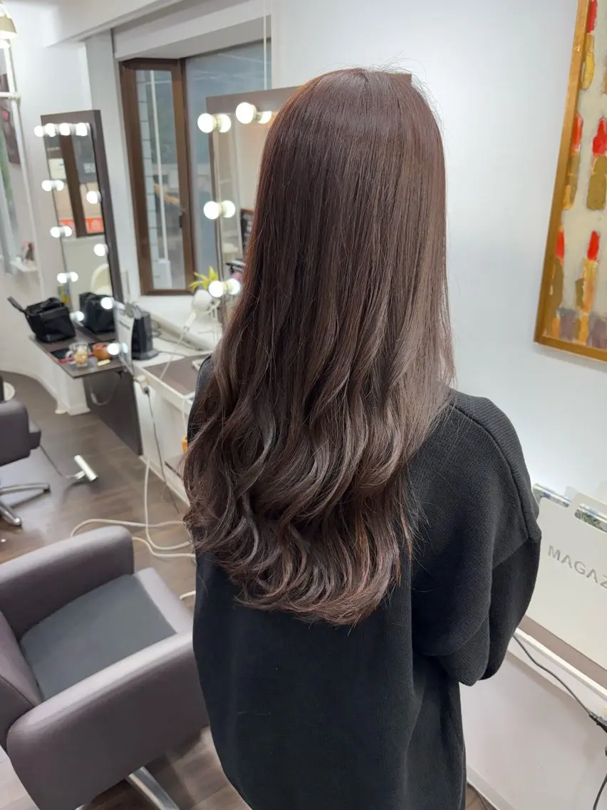 ロング カット ヘアカラー トリートメント ヘッドスパ 髪質改善FORMA 💫S.Katohのヘアスタイル