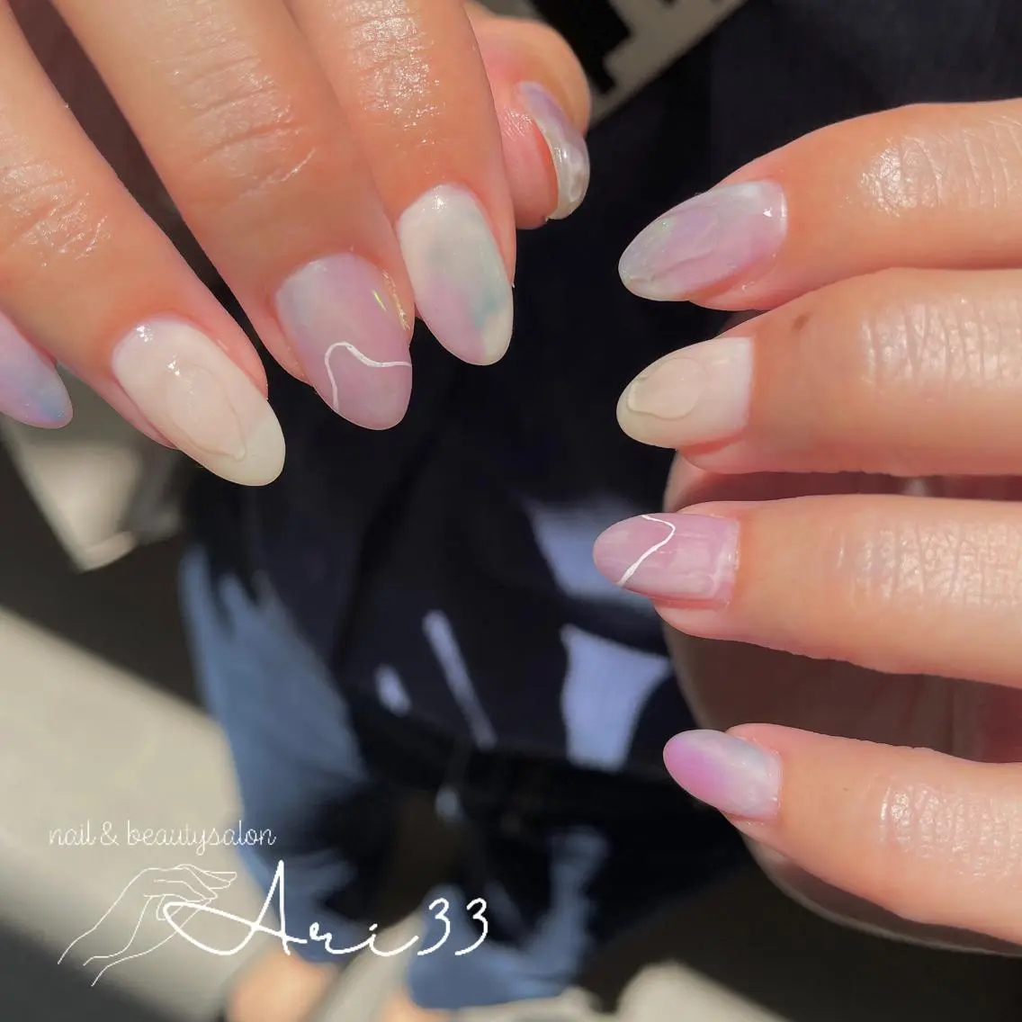ネイル ハンドネイル プライベートサロン Ari33nailのネイルデザイン