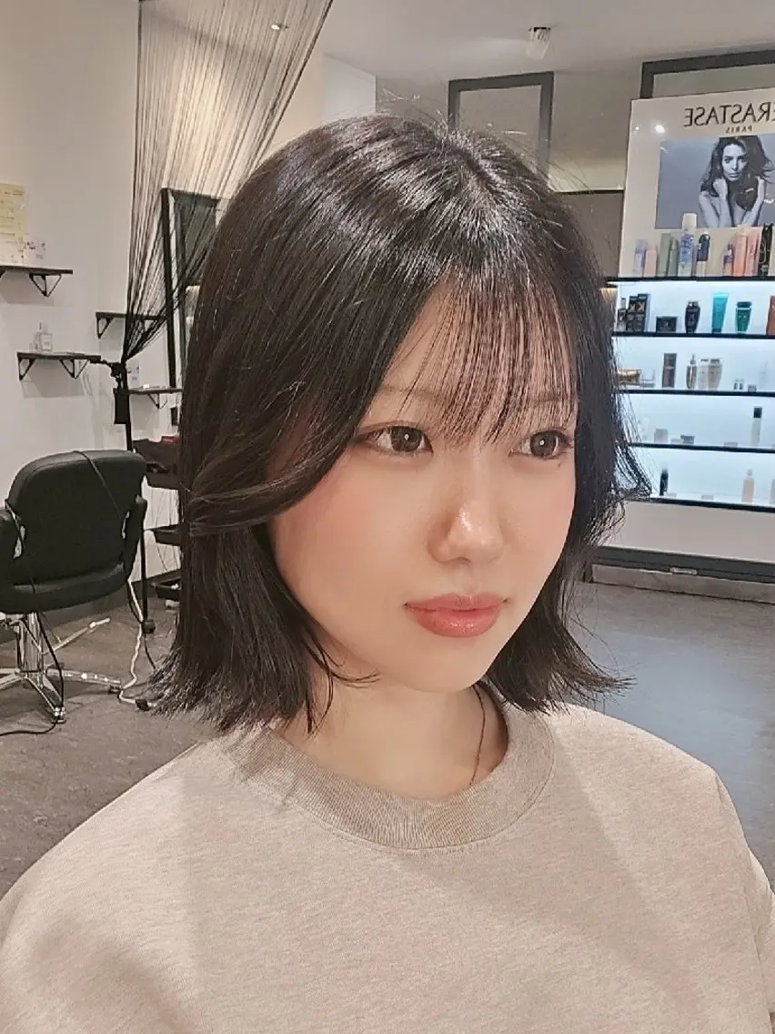 ショート カット LEE HANAのヘアスタイル