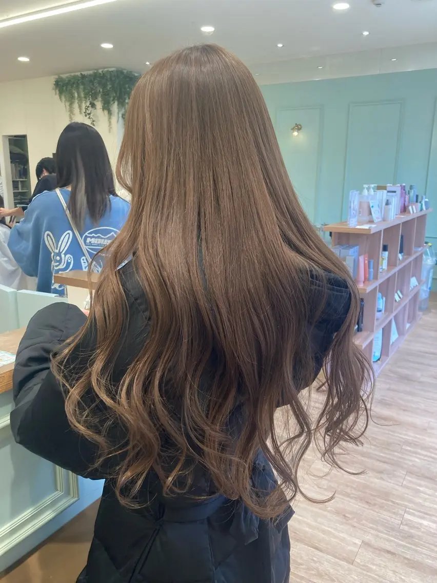 カラー ベージュカラー ブリーチ ミルクティーベージュ ブリーチなしカラー むらたみずき /大宮ボブ、ショートのヘアスタイル