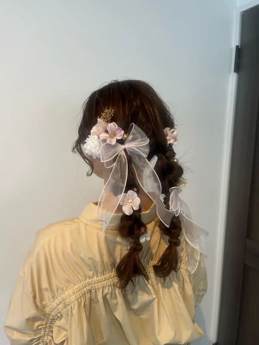 ヘアアレンジ 都築 明日香のヘアスタイル