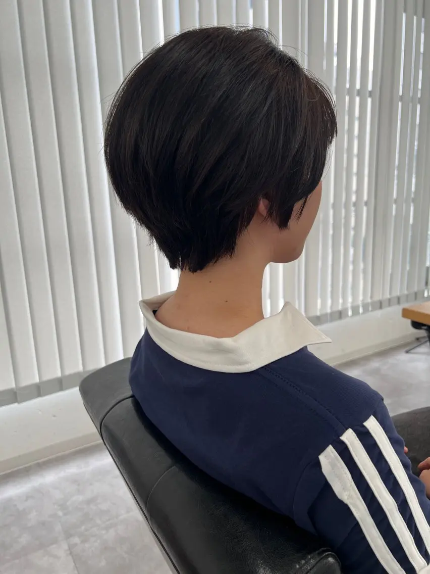 ショート カラー ショートヘア カット ヘアカラー トリートメント ショートカット/ 岡山駅前/KAZUのヘアスタイル