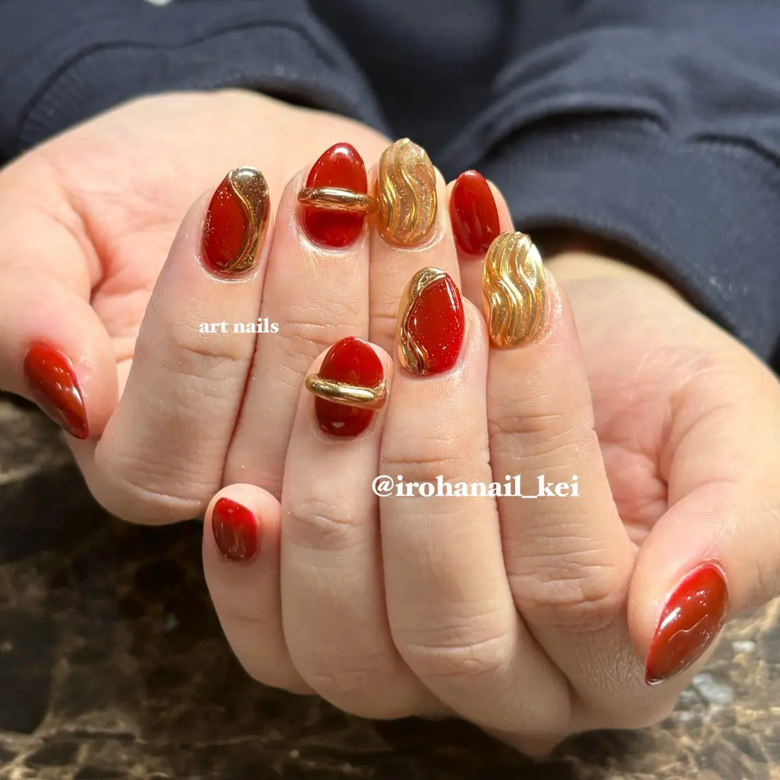 ネイル アートネイル IROHA NAIL_けい🐶のネイルデザイン