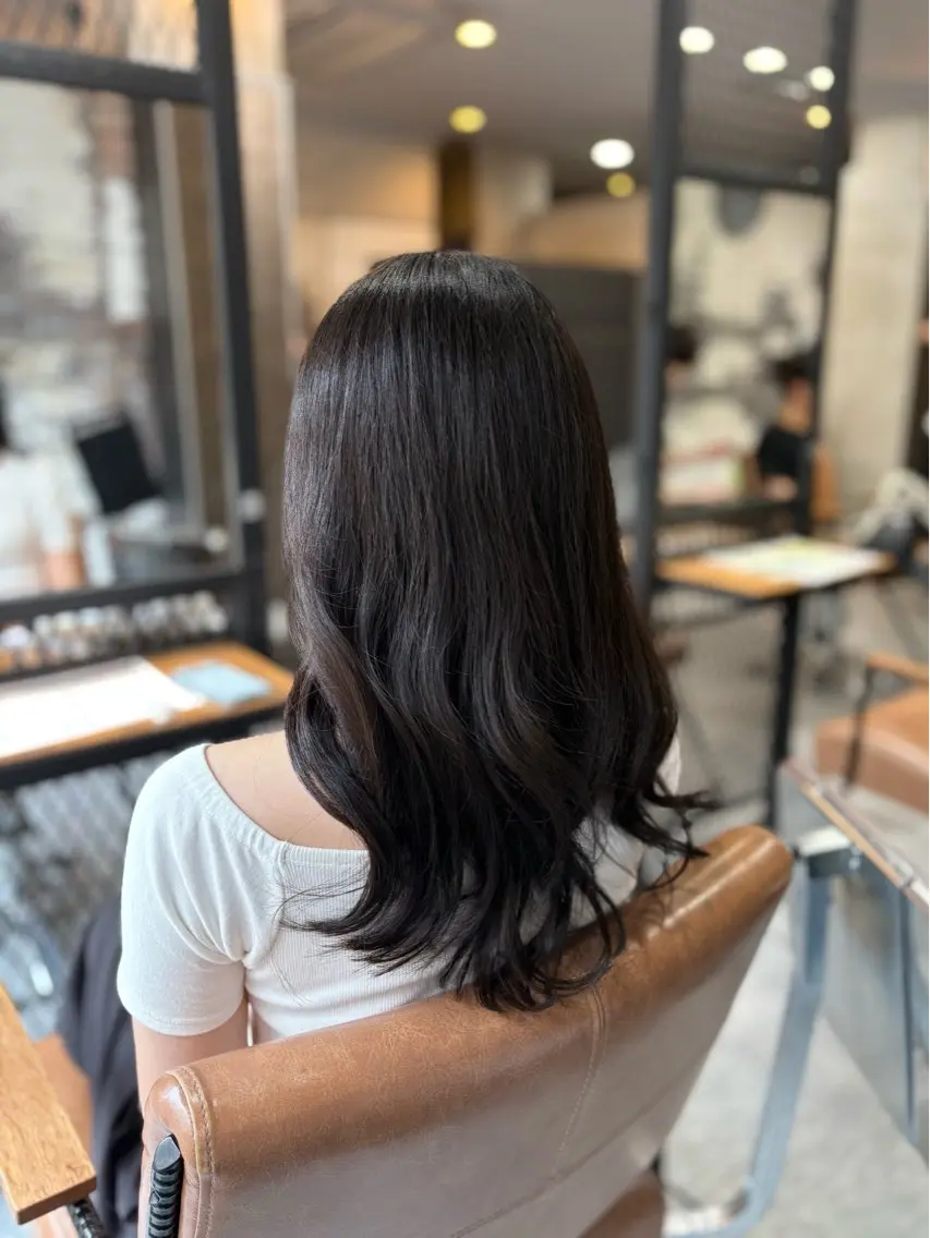 セミロング カット SHIAN 立川 🍑すずかのヘアスタイル