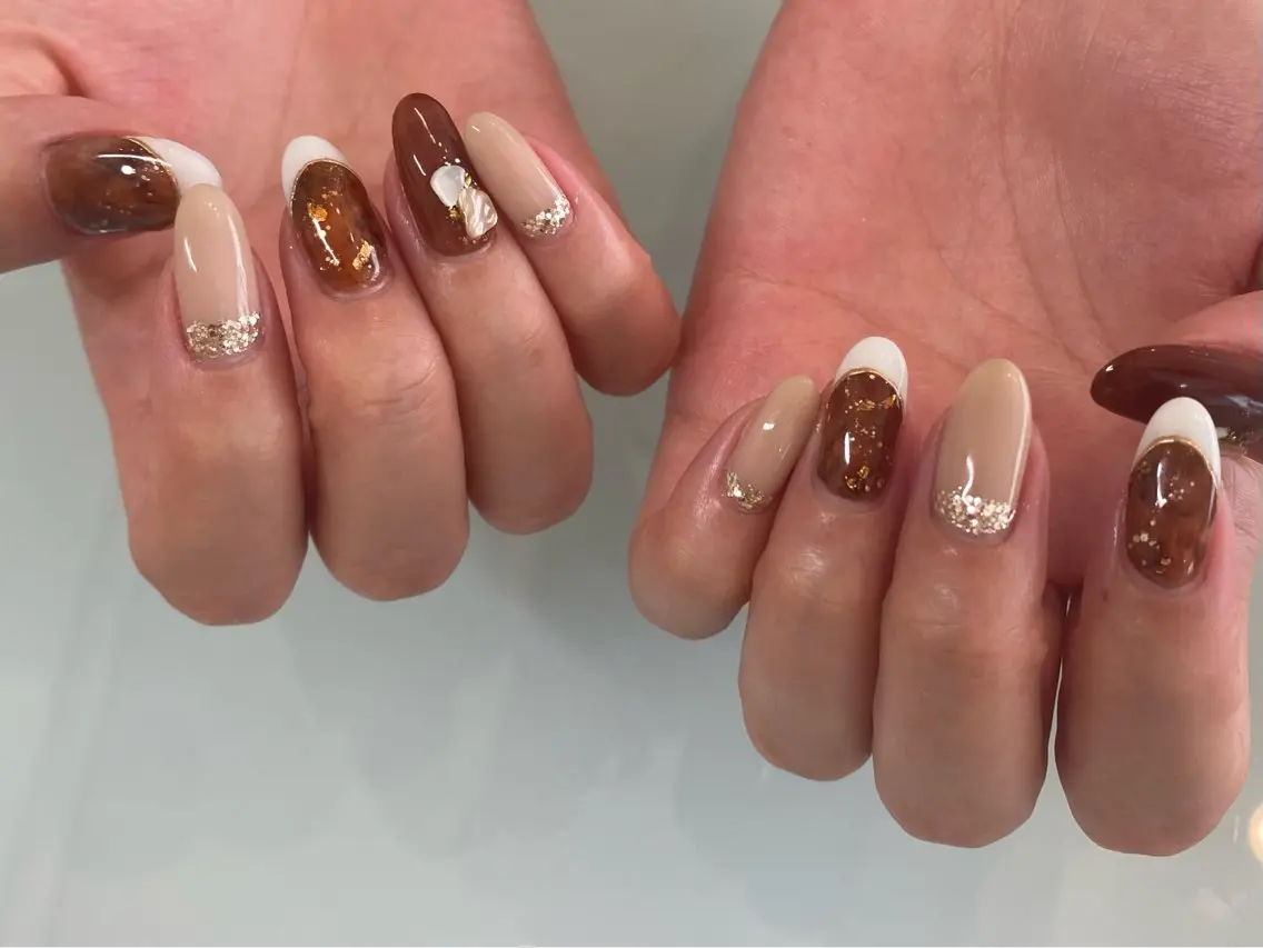 ネイル ハンドネイル Nailist Yasucoのネイルデザイン