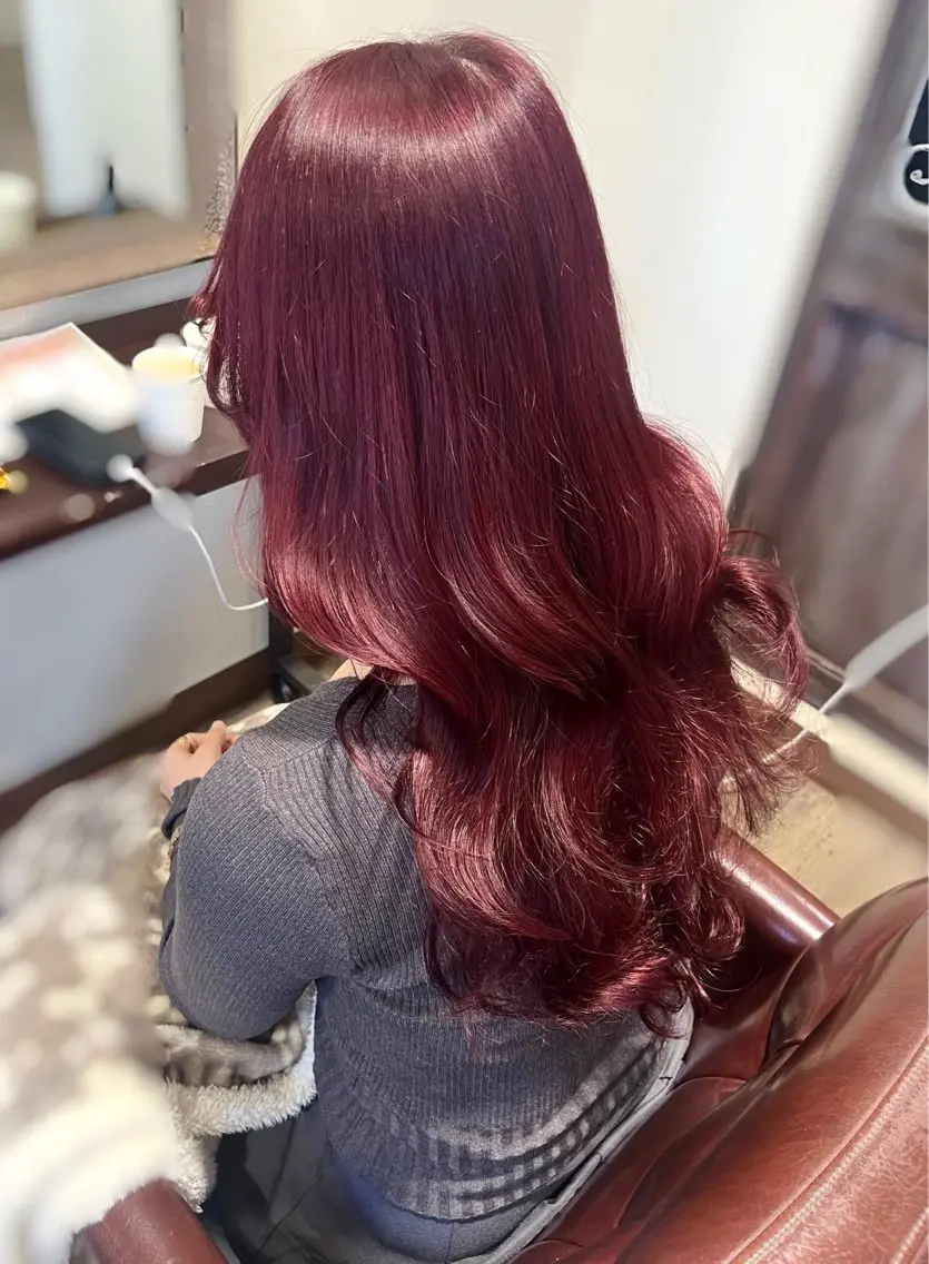 ロング レイヤーカット 💫レイヤーカット✨ 透明感カラー工藤雄大のヘアスタイル