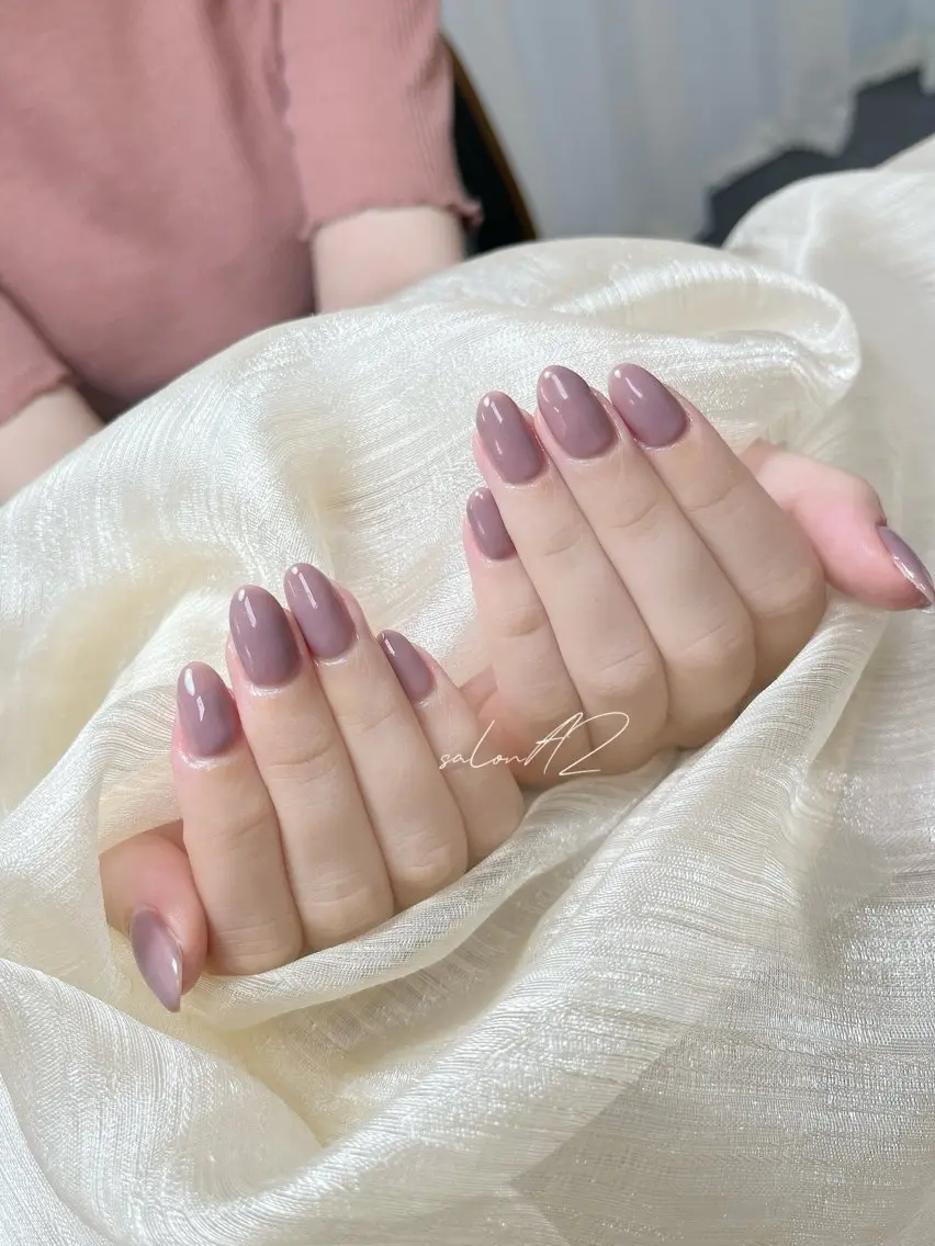 ネイル ワンカラーネイル salon AZのネイルデザイン