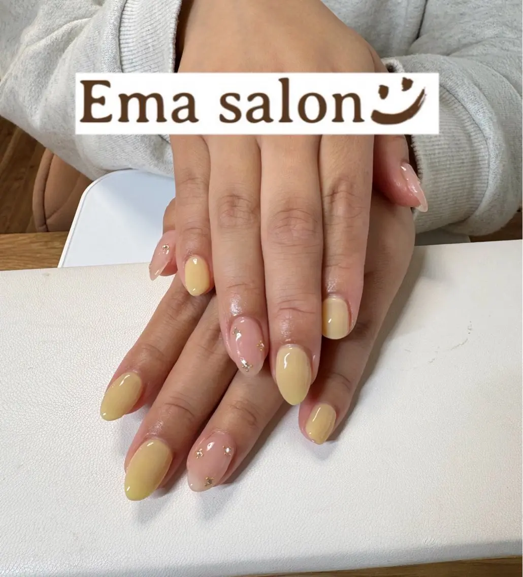 ネイル 持ち込み ハンドネイル Ema salon hiromiのネイルデザイン