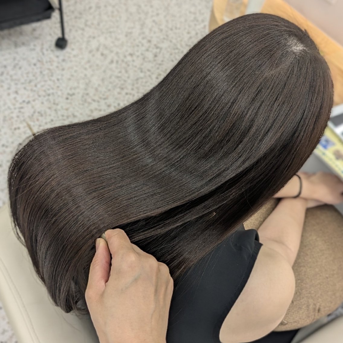🌻 銀座水素ケア 🌻 只腰 花のヘアスタイル