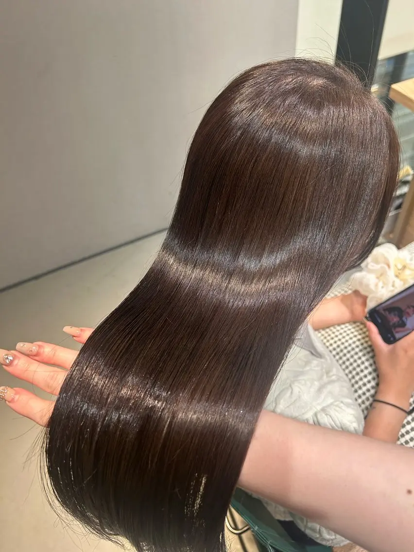 ロング ヘアカラー トリートメント Hotaru/梅田 /茶屋町のヘアスタイル